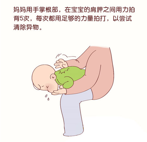宝宝呛奶的预防及急救处理